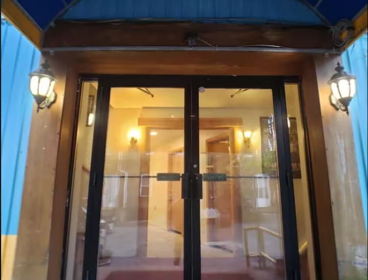 Entrance from Drive way