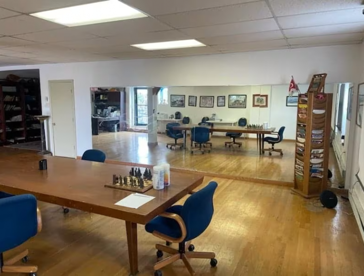 Conference Room/Open Area with views of Boston St. and Highway